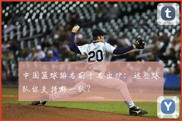 中国篮球排名前十名出炉:这些球队你支持哪一队?